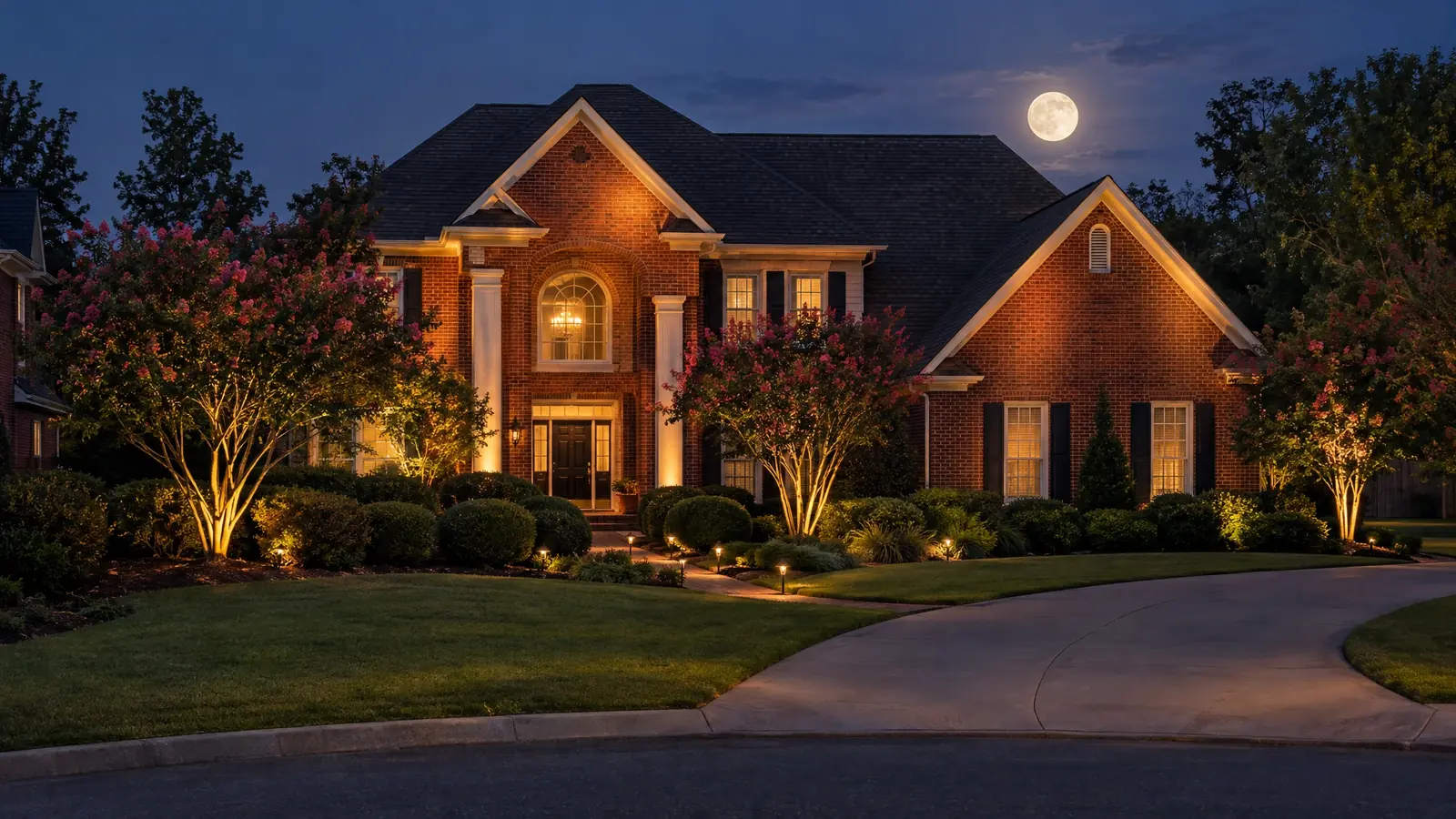 Outdoor lighting in Antioch, Tennessee