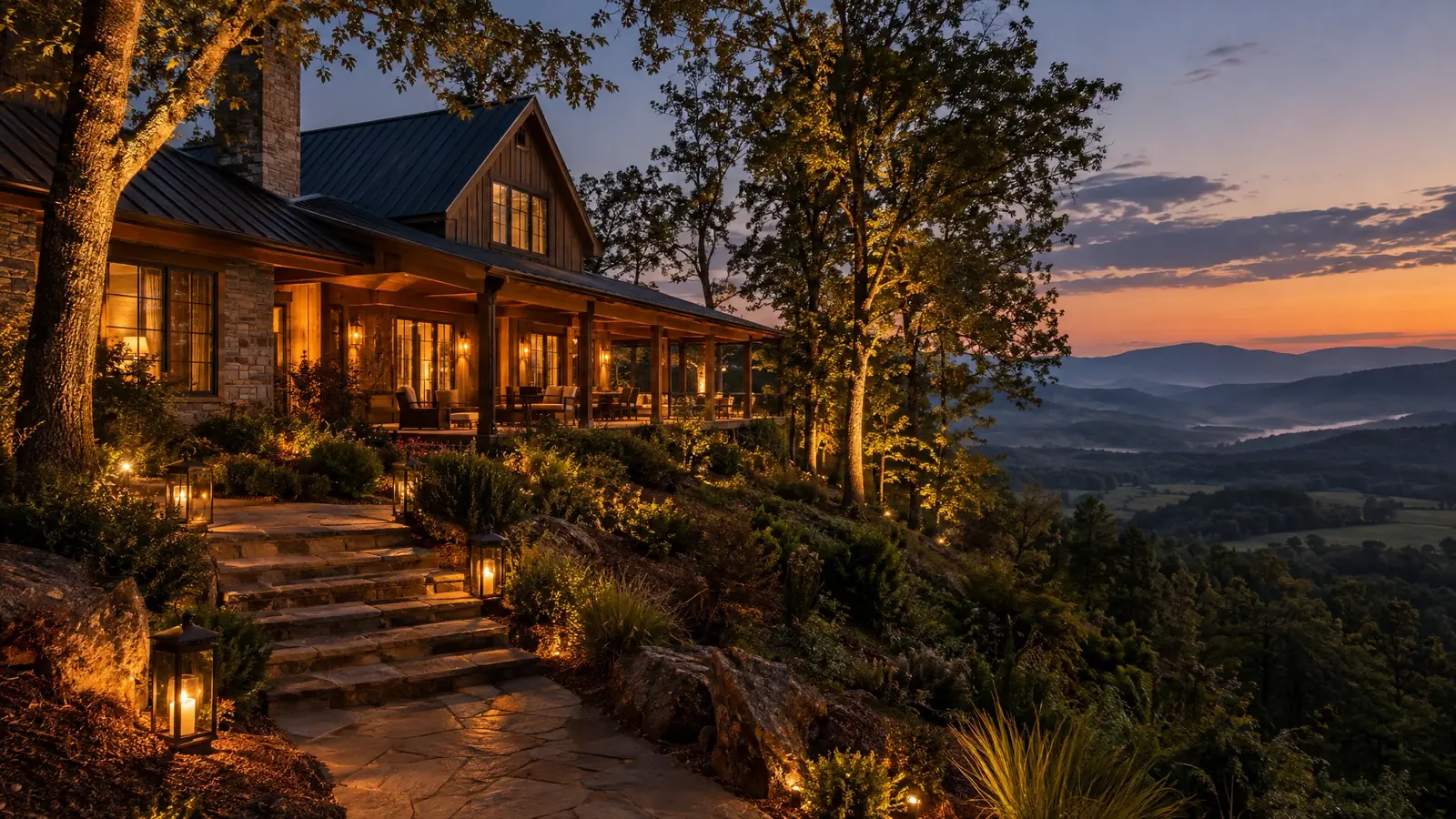 Outdoor lighting in Fairview, Tennessee
