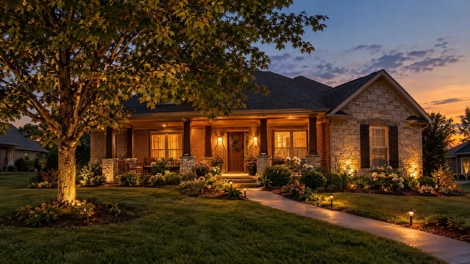 Outdoor lighting in Goodlettsville, Tennessee