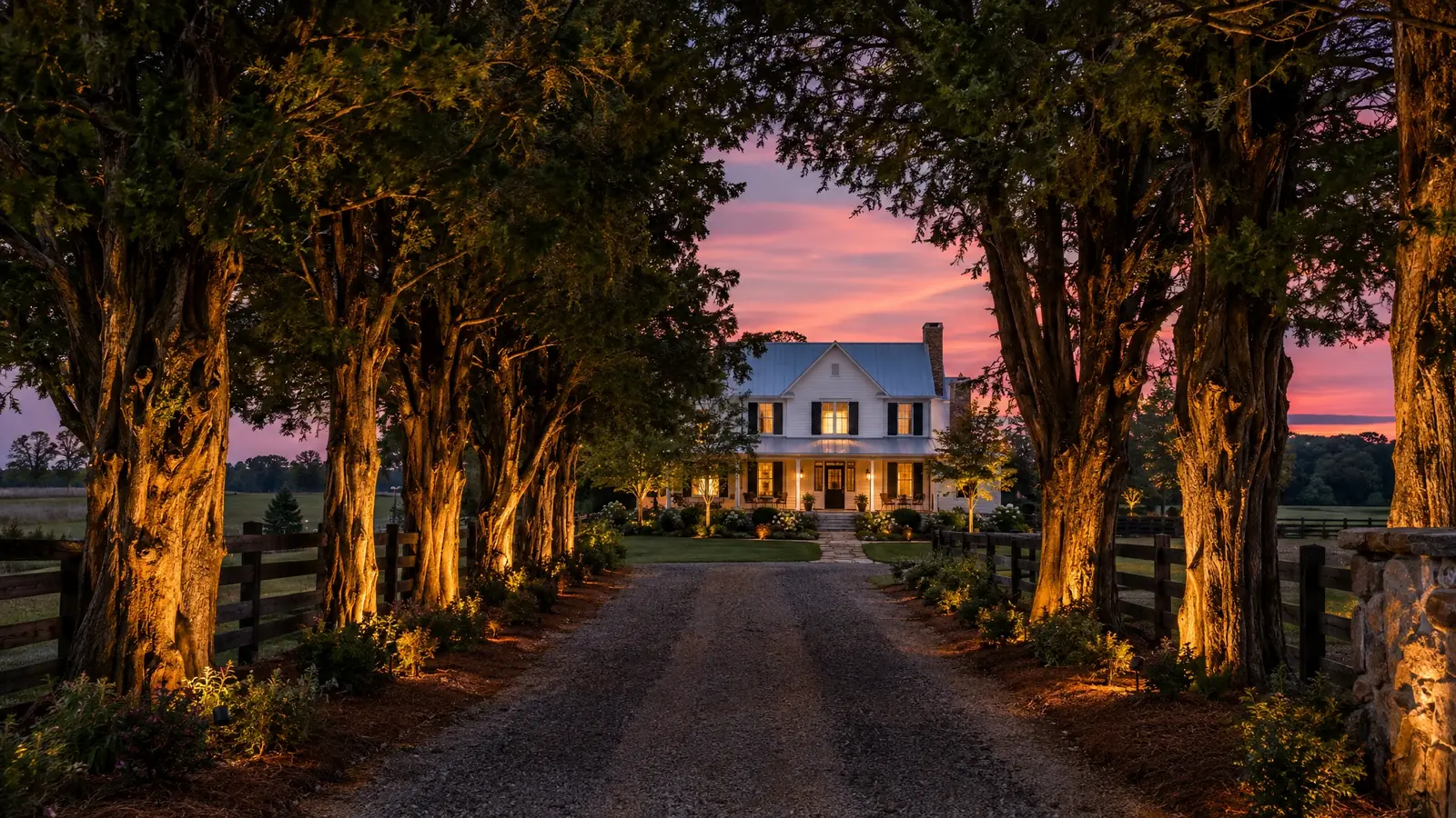 Outdoor lighting in Lebanon, Tennessee