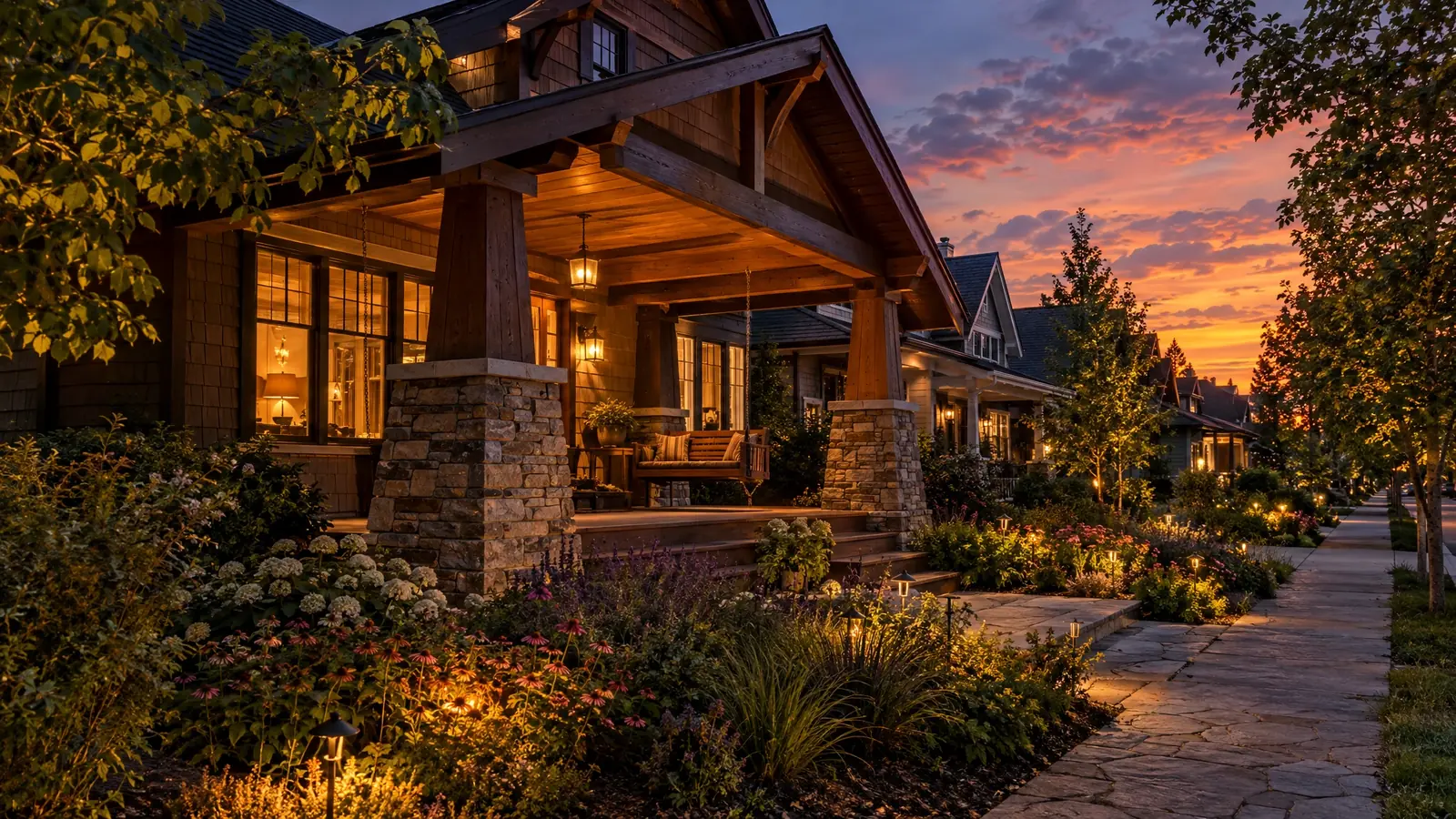 Outdoor lighting in Nolensville, Tennessee