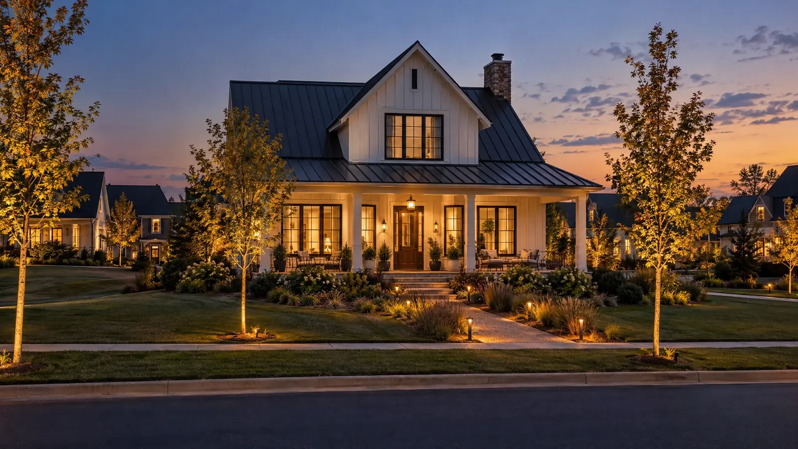 Outdoor lighting in Spring Hill, Tennessee