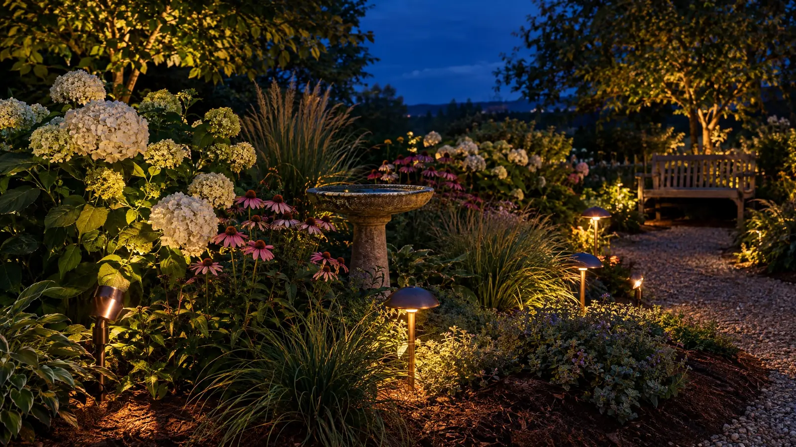 Garden & Flower Bed Lighting lighting example