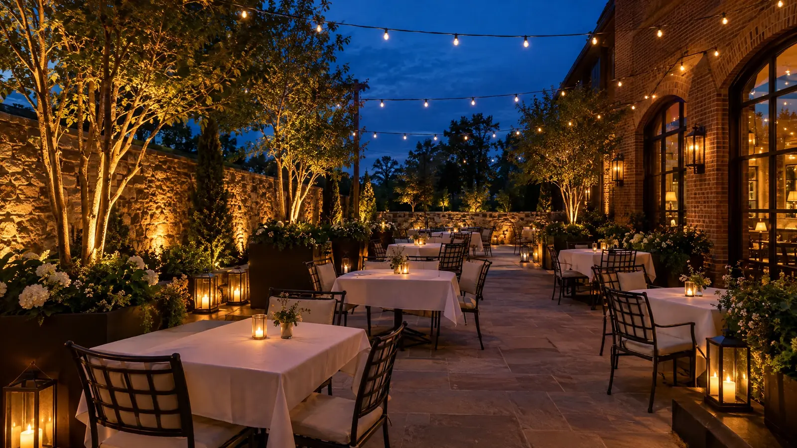 Restaurant & Patio Lighting