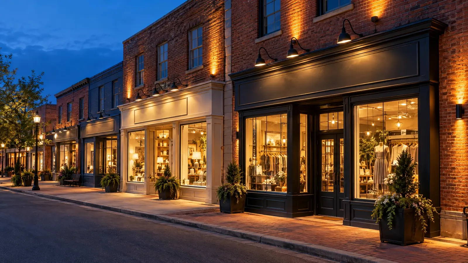Retail & Storefront Lighting